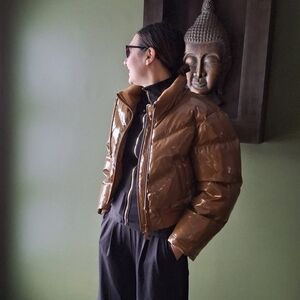 Diesel Patent Puffer Jacket